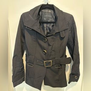 Zara belted coat, size small